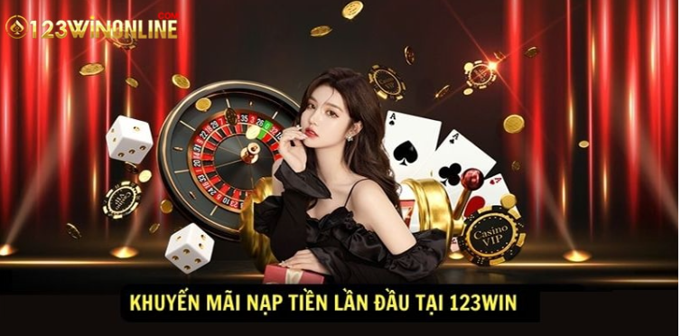 Hướng dẫn nhận khuyến mãi nạp tiền 123win lần đầu